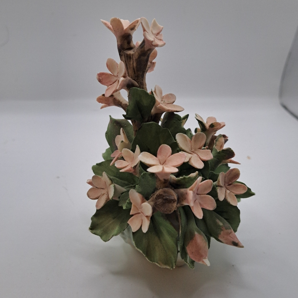 Capidomonte Italy Blossoming Tree- AS IS - Picture 4 of 9